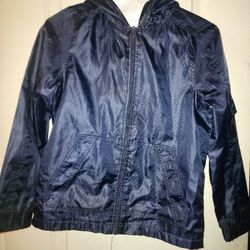 French Toast Lined Rain Jacket With Hood