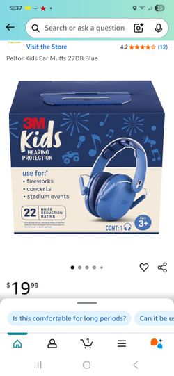 3m kids hearing protection 3+