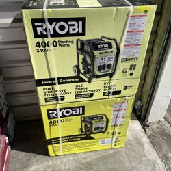 RYOBI 4000-Watt Gasoline Powered Generator