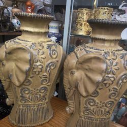 Elephant Candleholders 