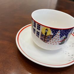 Vintage Noritake China Tea Cup And Saucer Collectable 