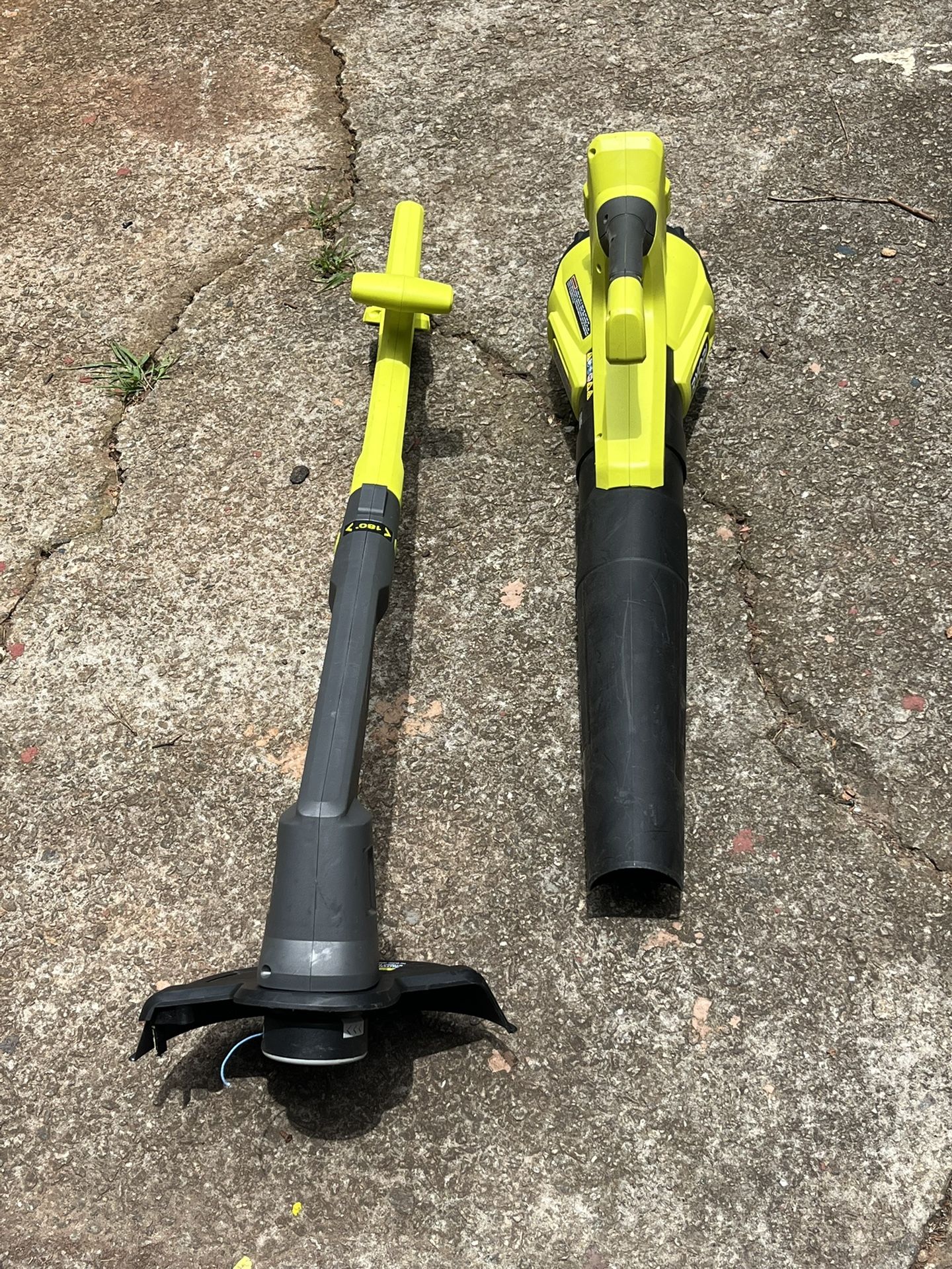 Ryobi 18 V string trimmer leaf blower(TOOL ONLY) 40