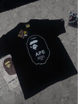 Bape shirt it scans good quality it has  tags and bags