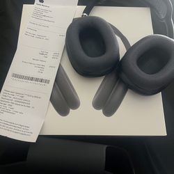 Midnight Black AirPod Max New with Receipt 