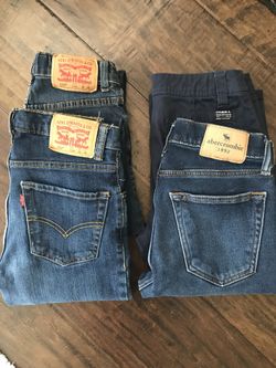 Boys Jeans And Blue Chinos Size 12
