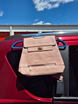 Light Pink GG backpack