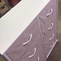 Fabric Drawer Dresser