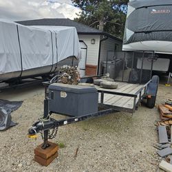 6W x 12L utility trailer with gate/ramp 
