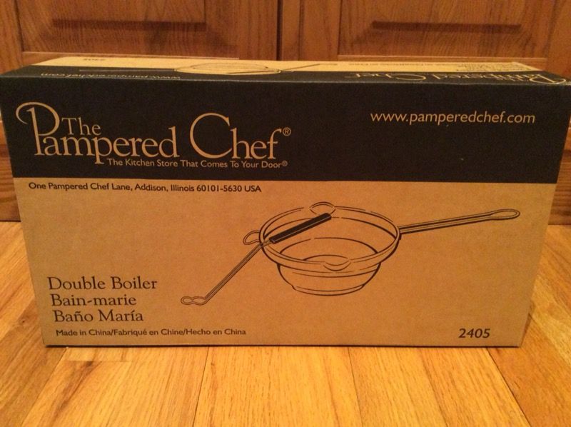 Pampered Chef Double Boiler (new in box) for Sale in Boston, MA OfferUp