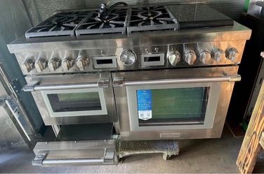 THERMADOR 48” PRO GRAND DUAL FUEL RANGE — STEAM OVEN + INDUCTION