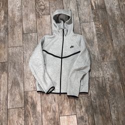 Heather Grey Nike Tech Zip Up Size Medium Men