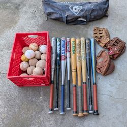 Vintage Softball Gear 