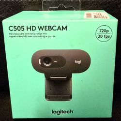 "For Sale" Logitech C505 HD Webcam