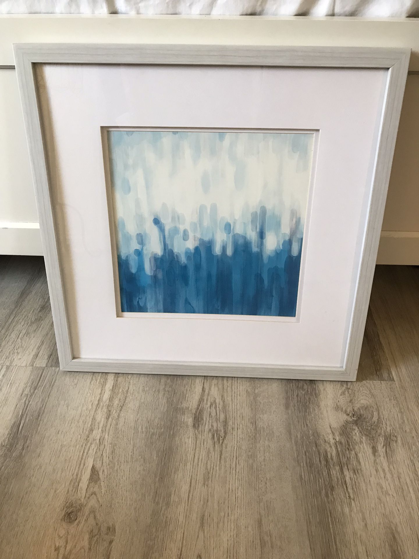 Drop of Indigo Wall Art Painting from Target 18”x18”