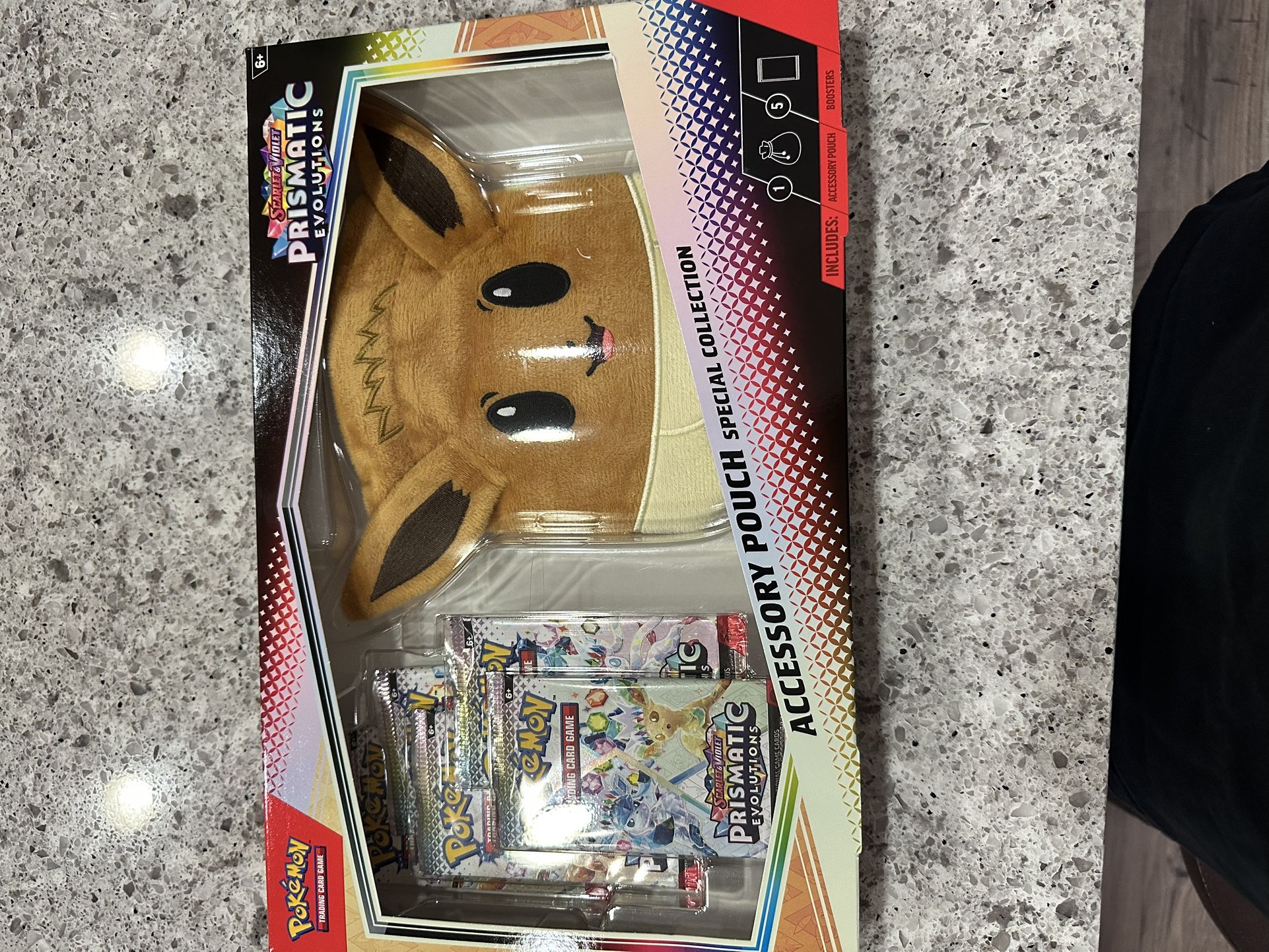 Prismatic Evolution Eevee Accessory Pouch Pokemon