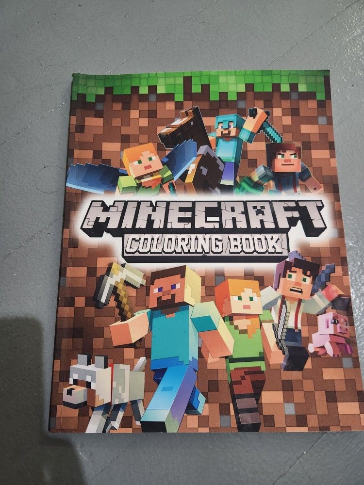 Minecraft Coloring Book