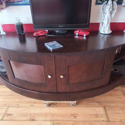 Simi- Oval Entertainment Center 