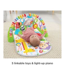 Fisher-Price Deluxe Kick & Play Piano Gym