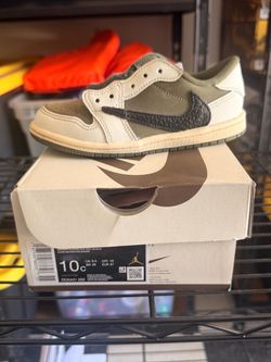 Air Jordan 1 Low Toddler Sneakers Size 10C