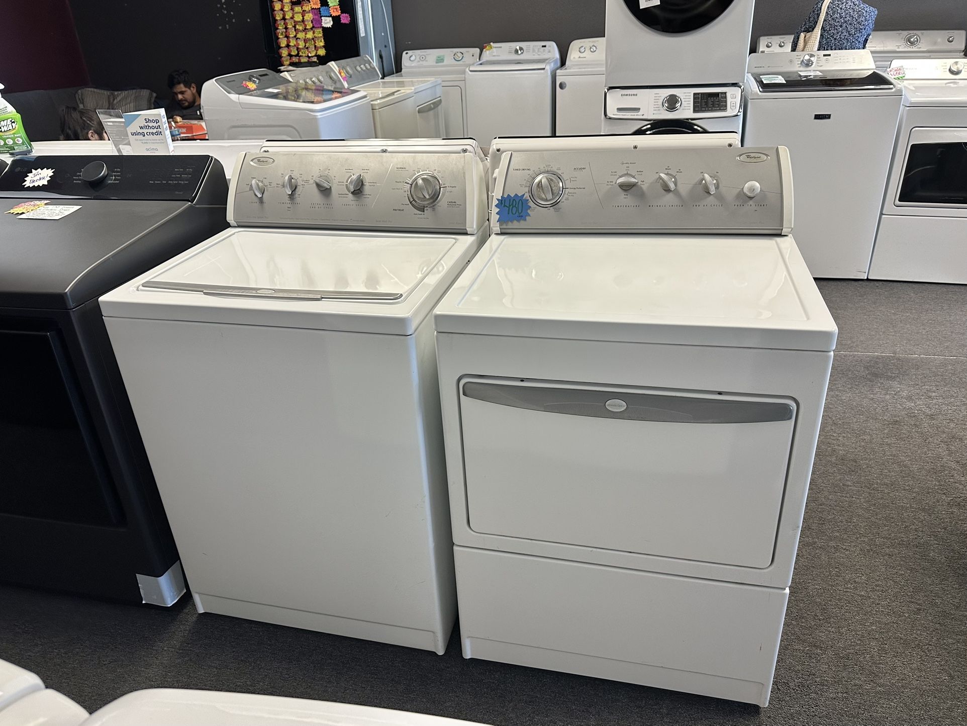 Whirlpool Washer And Gas Dryer