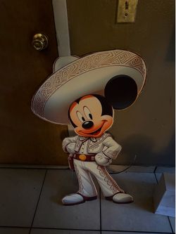 Mickey charro cut out