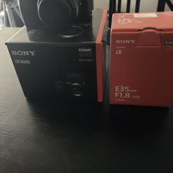 Sony A6600 + E35mm F1.8 OSS Lens