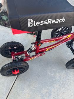 XL size Knee Scooter- all road model for injury to Ankle, foot, heel, leg. Brand new, assembled