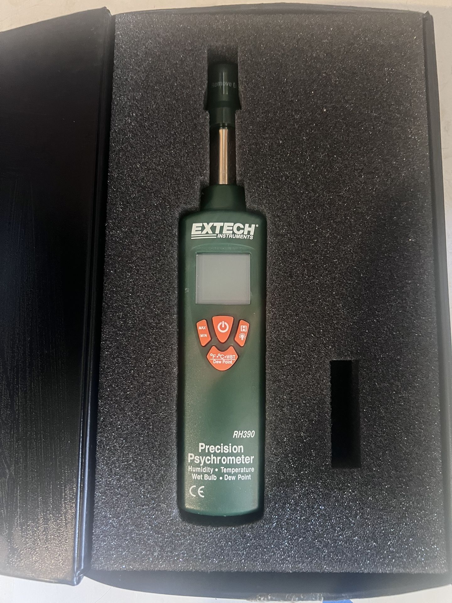 Extech RH390: Precision Dual Display Hygro Thermometer Psychrometer