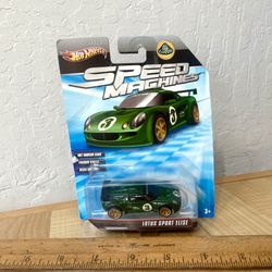 2009 Hot Wheels Speed Machines Green Lotus Sport Elise