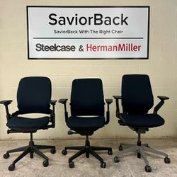 SaviorBack: Steelcase Leap V2, Steelcase Gesture, Steelcase Amia Chair