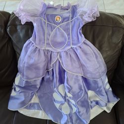 Disney Sofia The First Dress Costume