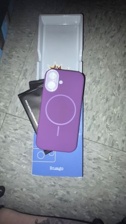 Purple phone case and protectors