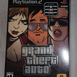 Grand Theft Auto Trilogy PS2 Sealed 
