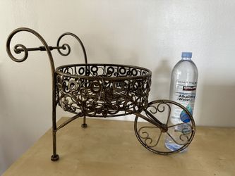 Copper Metal Plant Stand