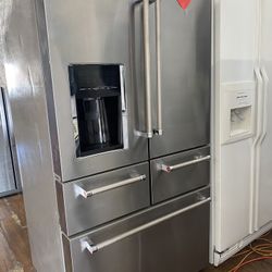 Kitchen Aid Five Doors Stainless Steel Refrigerator 