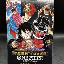 One Piece TCG OP-09 Emperors In The New World Sleeved Booster Pack