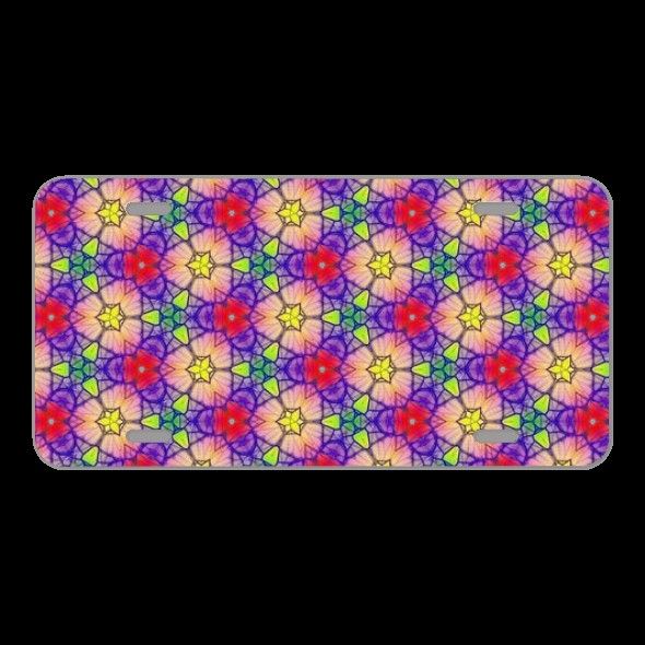 License Plate Novelty Car Front Background Wallpaper Pattern Sequence