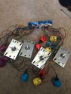 Teenage mutant ninja turtle 1up Arcade Pcb and parts