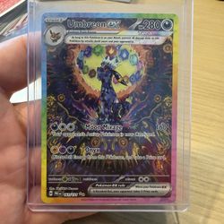 umbreon ex raw 