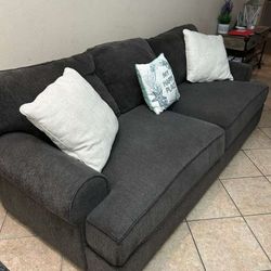 Beautiful Charcoal Grey Sofa Set From Jerome's 
