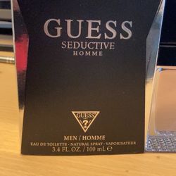Guess Seductive Homme Eau de Toilette EDT Spray for Men, 3.4 oz  Men's Perfume I can deliver
