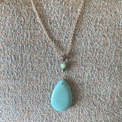 Turquoise Colored Necklace