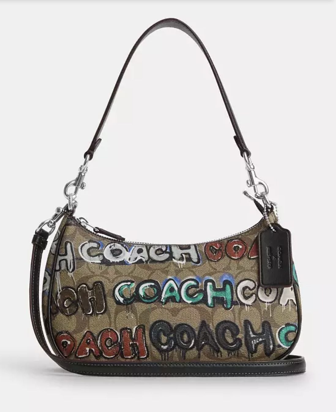 Coach X Mint + Serf Teri Shoulder Bag In Signature Canvas cm096