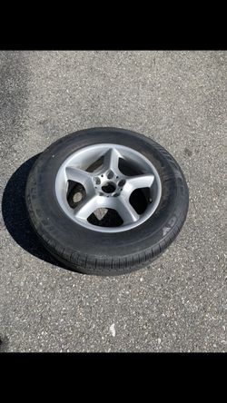 1 Only - 235/65r17 5x4.72 5x120 Stock Bmw X5 X3 Wheel Rim Tire