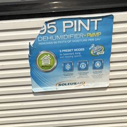 95 Pint DeHumidifier 