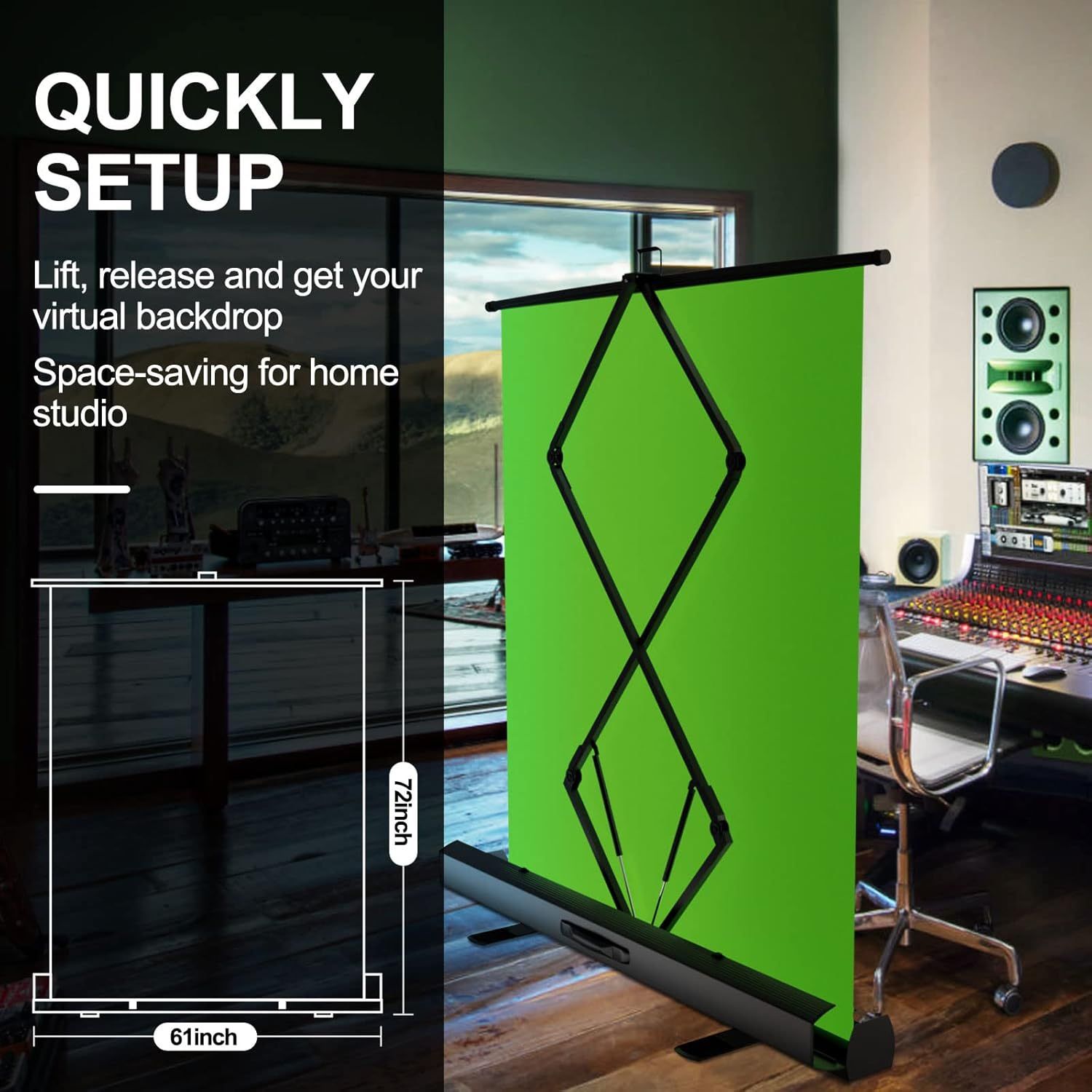 Pop Up Green Screen - Like New