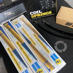 Bilstein 5100 Lift Kit With Ome Lift Coils Rear Add A Leaf  For Tacoma $1365 Installed And Alignment 