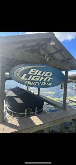 3D Amalie Arena Bud Light Sign