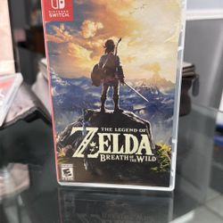 Nintendo Switch The legend of zelda breath of the wild 