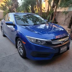 2018 Honda Civic Lx - 6 Speed Manual Trans. 